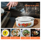 10 PC Fruits Straight Body Enamel Bowl Set