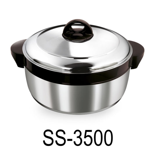3500ml Shining Star Stainless Steel Hot Pot Casserole