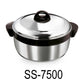 7500ml Shining Star Stainless Steel Hot Pot Casserole