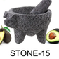15" Molcajete Pig Face