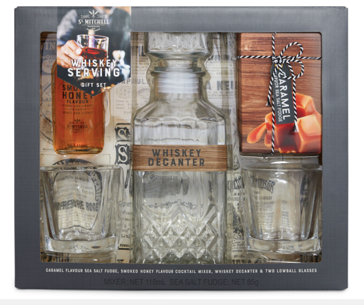 St. Mitchell Whiskey Serving Gift Set