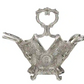 Silver Kitchen Rack Knife and Folk Holder