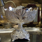 Larger Silver Plated Metal Fruit Bowl