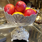 Larger Silver Plated Metal Fruit Bowl