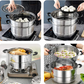 30cm Stainless Steel 3 Tier Layer Steamer