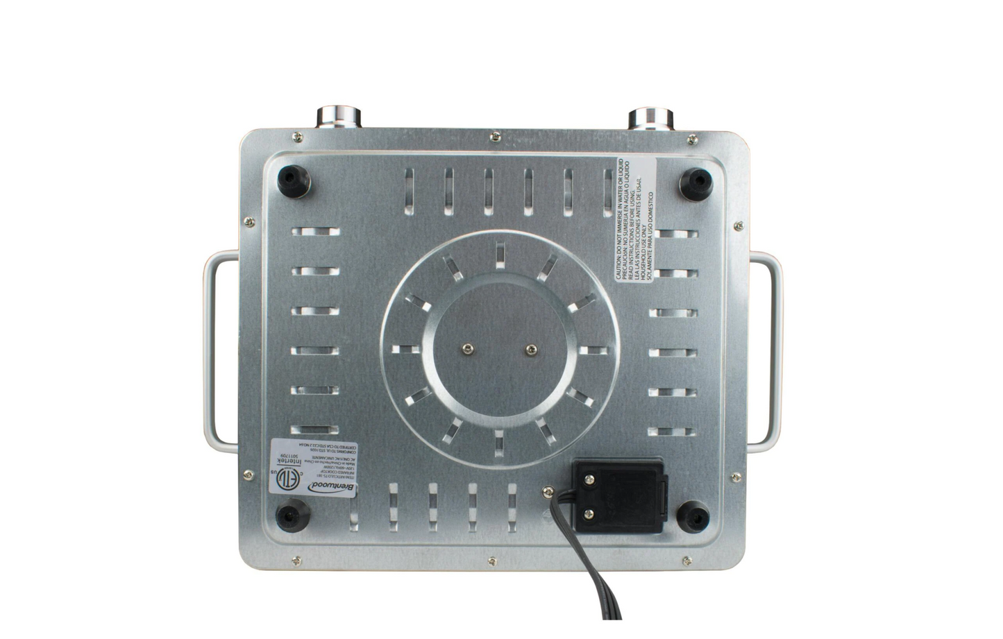 Brentwood Single Infrared Electric Countertop Burner With Timer