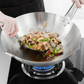 26cm Stainless Steel Wok Pan With Long & Short Handles