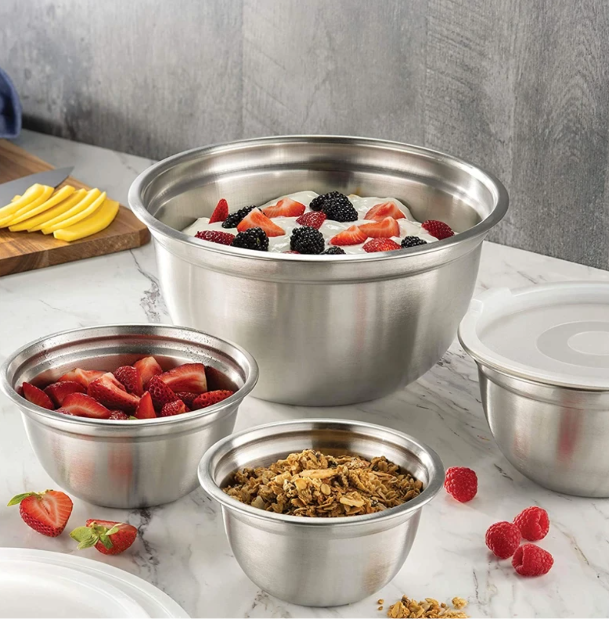 28cm Stainless Steel Basin Mixing Bowl