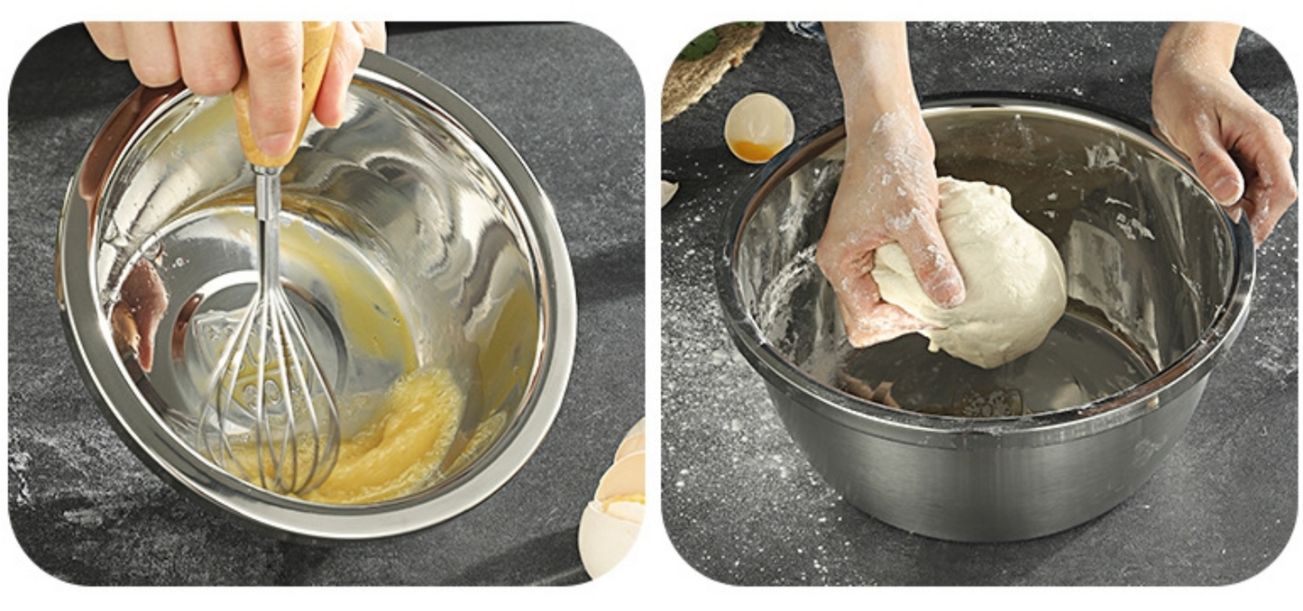 40cm Stainless Steel Basin Mixing Bowl