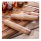 8 PC BBQ Kebab Skewer with Wooden Handle Set