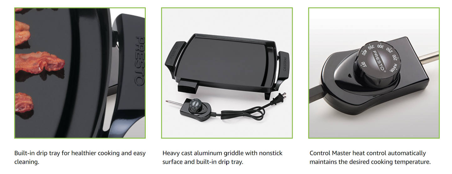 Presto Electric Mini Griddle