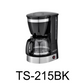 Brentwood 12-Cup Coffee Maker, Black