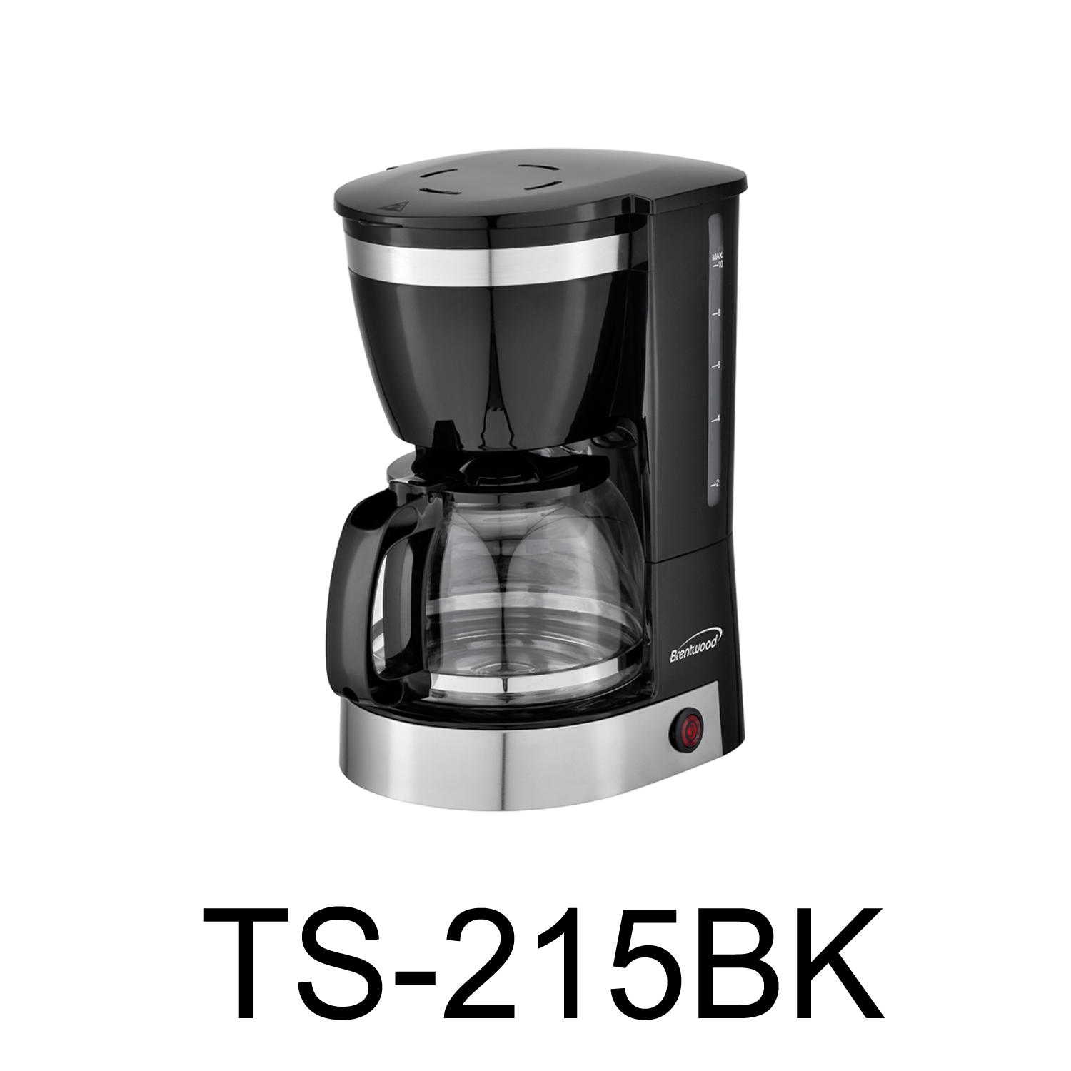 Brentwood 12-Cup Coffee Maker, Black – R & B Import