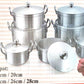 14 PC Aluminum Pot Set