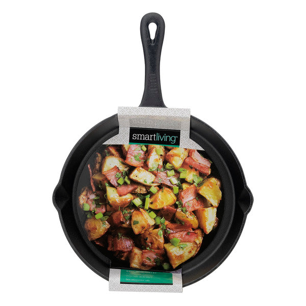 10" Smart Living Cast Iron Skillet