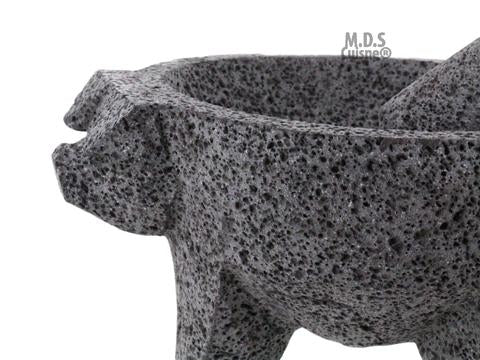 15" Molcajete Pig Face