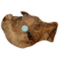 Martha Stewart Wood Fir Root Elevated Server