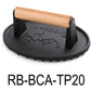 7.5" Round Cast Iron Old School Meat Pressure