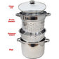 8 QT Stainless Steel 2 Tier Layer Steamer