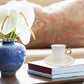12 PC White & Gold Coffee/Tea Cup