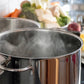6 PC Stainless Steel Stockpot Set With Glass Lid