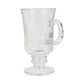 2 PC Blingmax Coffee Glass Cup with Handle