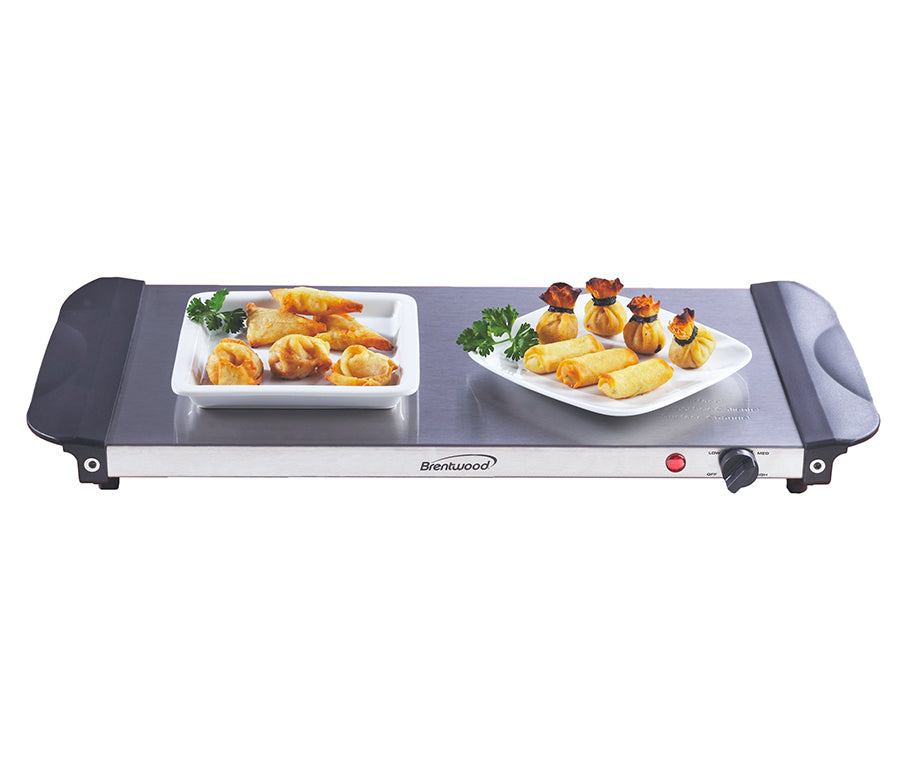 4.5 QT Electric 3 Pan Buffet Server and Warming Tray