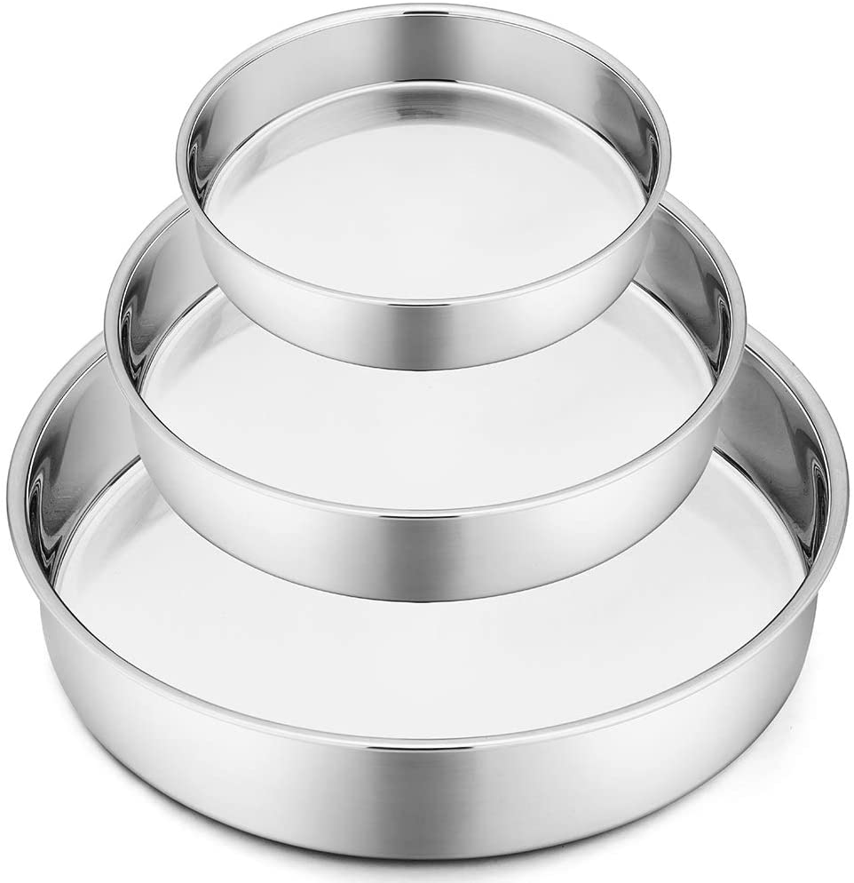 3 PC Stainless Steel Baking Tray Set