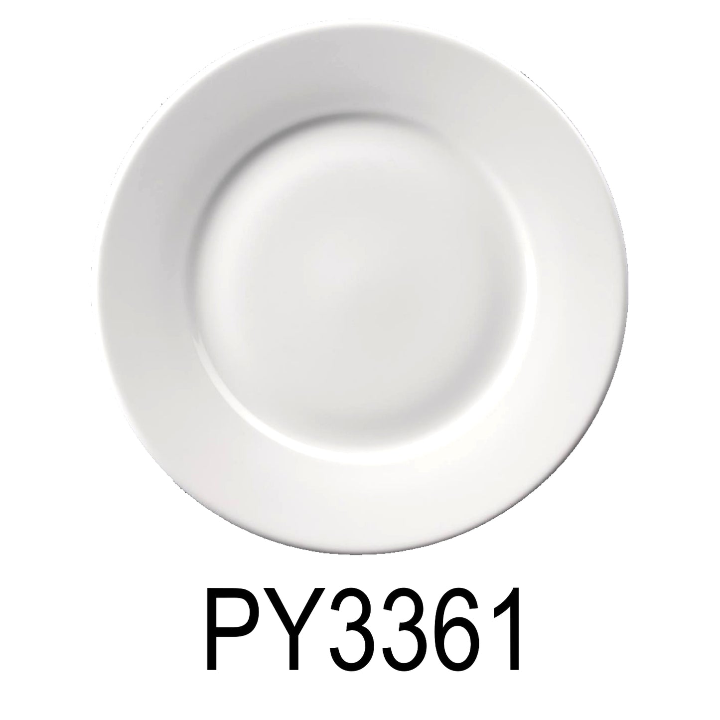 7” White Dinner Plate