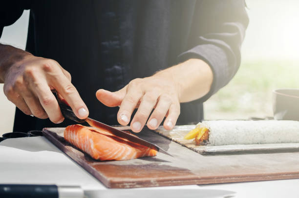 6 PC Stainless Steel Knife & Block Set
