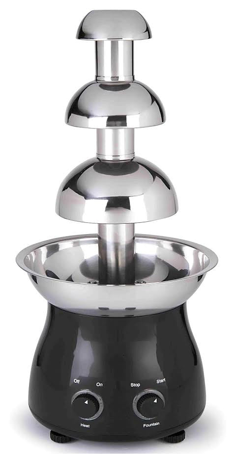 3 Tier Stainless Steel Electric Chocolate Fondue Fountain