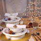 12 PC Classy Stainless Steel Silver Dinner Fork