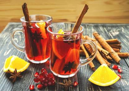 6 PC Classic Glass Cup Set