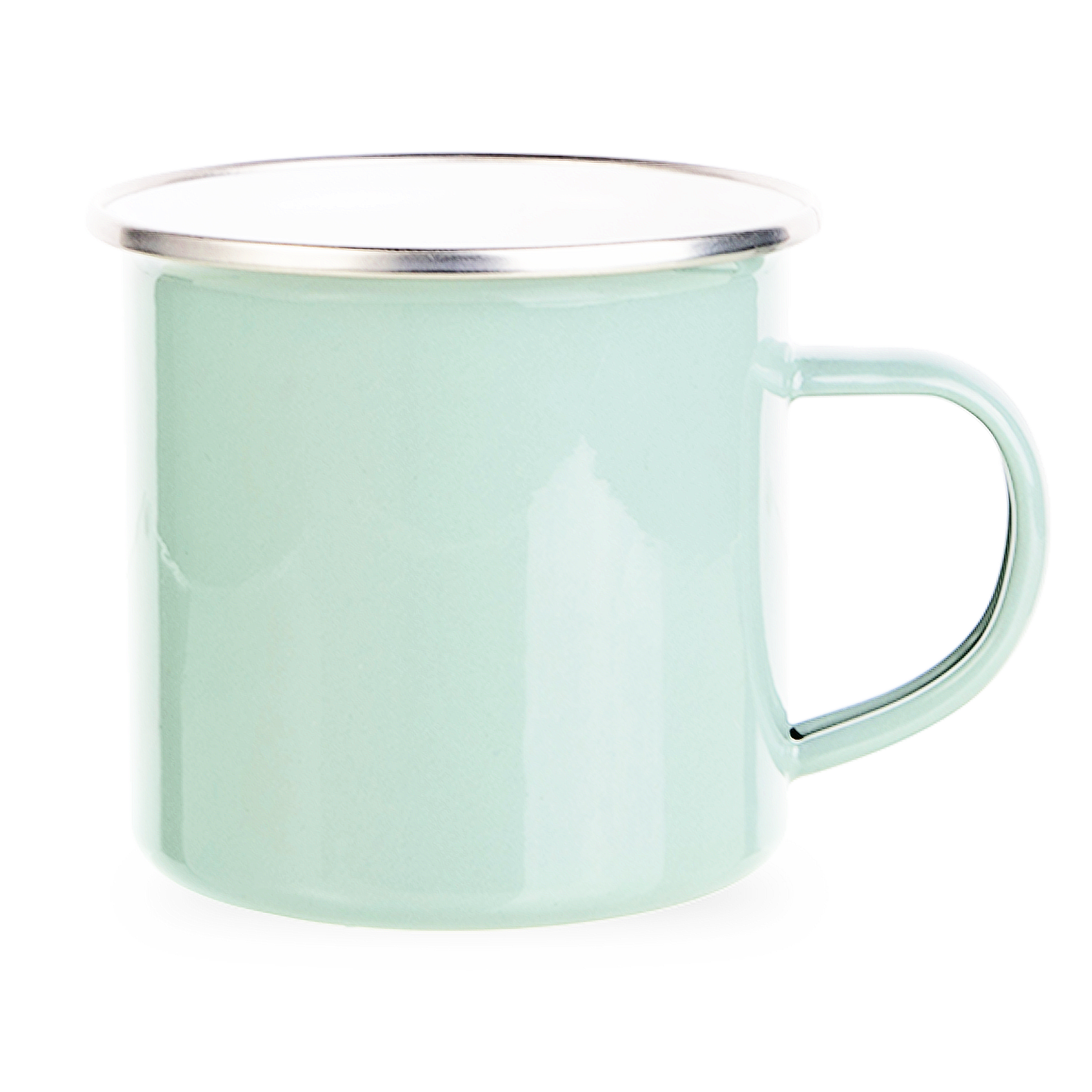 Mint Enamel Coffee Mug