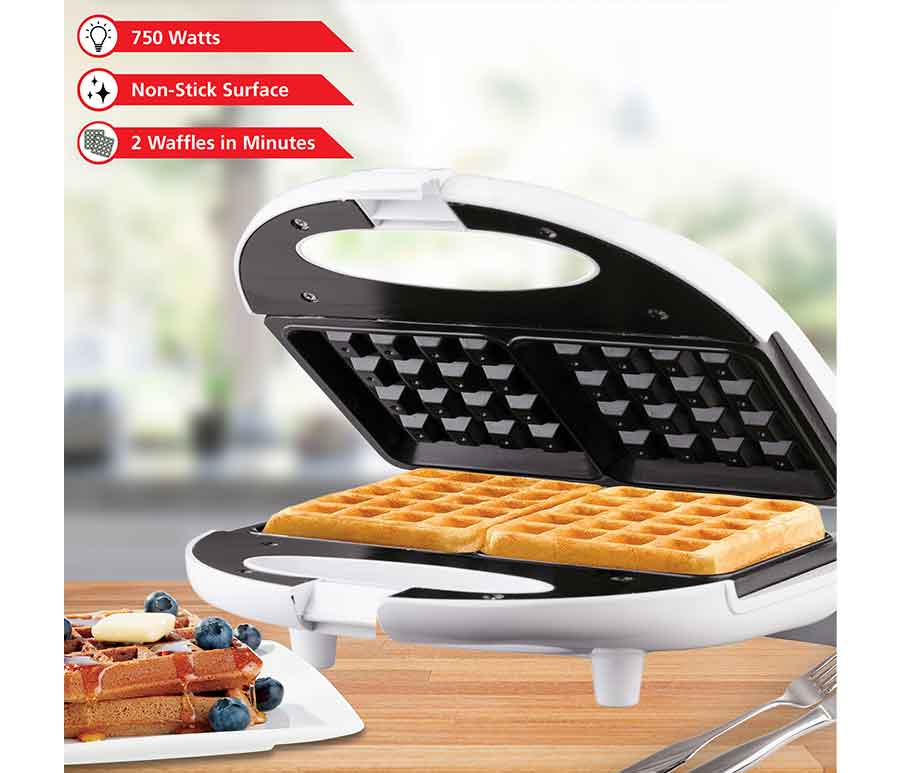 Non-stick Dual Waffle Maker