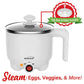 1.1 QT Brentwood White Electric Hot Pot