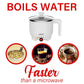 1.1 QT Brentwood White Electric Hot Pot