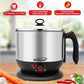 1.3 QT Cordless Electric Hot Pot Cooker & Food Steamer