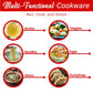 1.3 QT Cordless Electric Hot Pot Cooker & Food Steamer