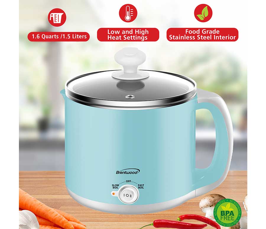 1.6 QT Brentwood Electric Hot Pot