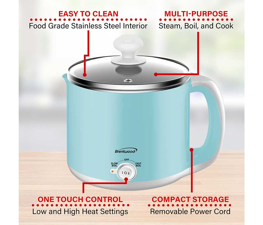 1.6 QT Brentwood Electric Hot Pot