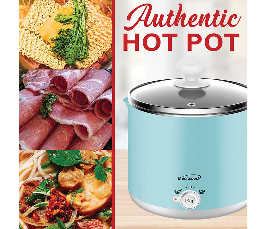 1.6 QT Brentwood Electric Hot Pot