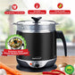 1.9 QT Brentwood Cordless Electric Hot Pot Cooker & Food Steamer