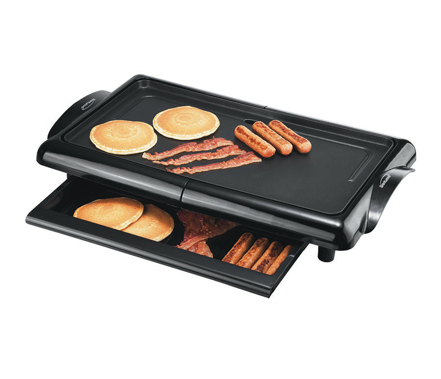 20" Non-Stick Electric Griddle with Drip Pan