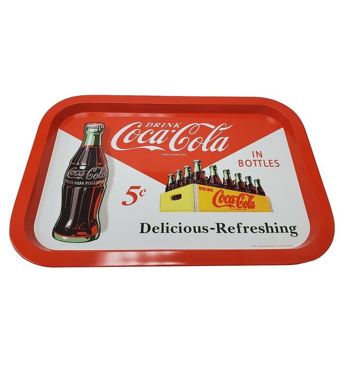Coca Cola Rectangular Tin Tray