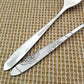 12 PC Wavy Cloud Design Stainless Steel Silver Tea Fork