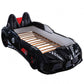 Black Trackster Twin Car Bed Frame
