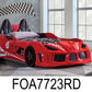 Red Trackster Twin Car Bed Frame