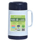 1.6L Blue Wide Mouth Food Jar