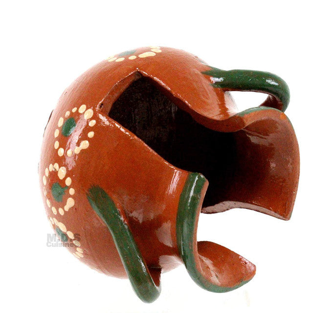 Napkin Holder Mexican Clay Barro Floral